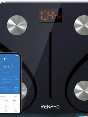 RENPHO Elis 1 Smart Body Scale Bluetooth Weight Scale Body Composition Monitor Health Analyzer with Smartphone App